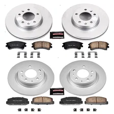 Front and Rear Z17 COATED BRAKE KIT for Mazda 6 image 2