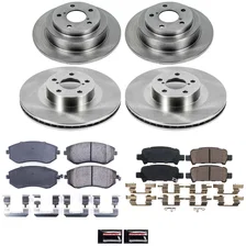 Front and Rear AUTOSPECIALTY BRAKE KIT for Subaru Forester image 2
