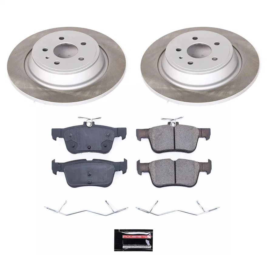 Rear SEMI-COATED ROTOR KIT