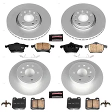 Front and Rear Z23 COATED BRAKE KIT for Saab 9-3 image 2