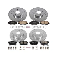 Front and Rear Z23 EVOLUTION BRAKE KIT for Honda Accord image 2
