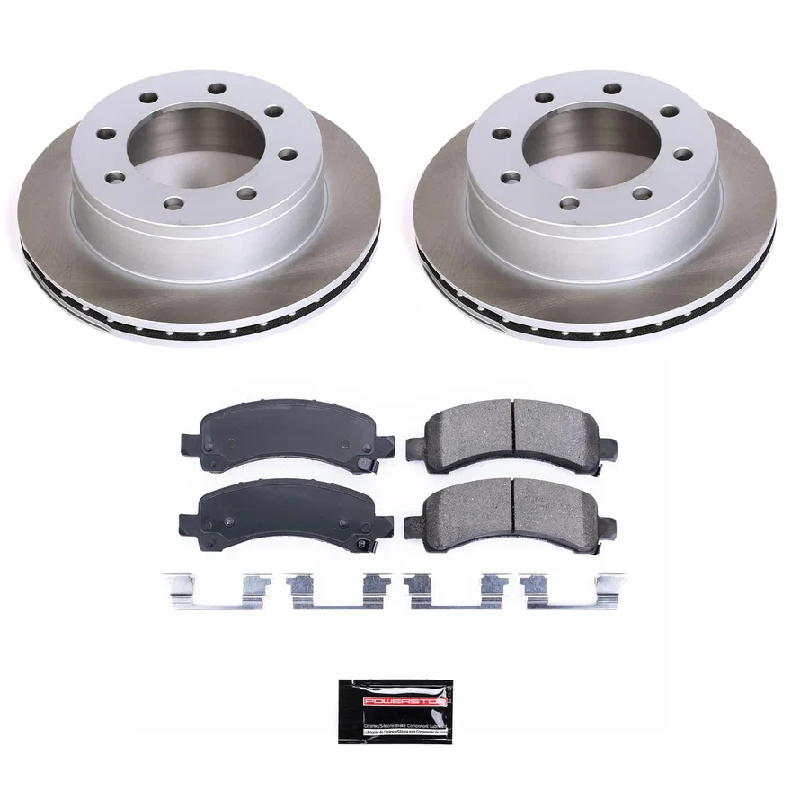 Rear SEMI-COATED ROTOR KIT
