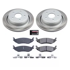Rear SEMI-COATED ROTOR KIT image 1
