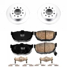 Rear Z17 COATED BRAKE KIT for Hyundai Tiburon image 2