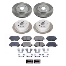 SEMI-COATED ROTOR KIT for Toyota Camry image 1