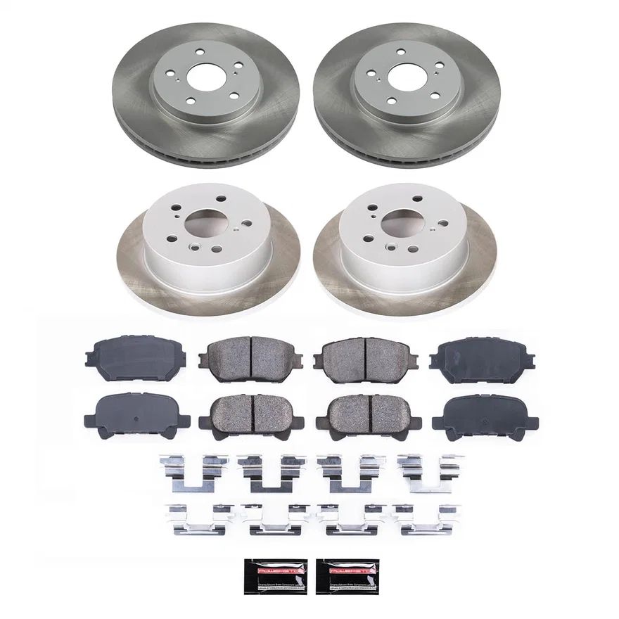 SEMI-COATED ROTOR KIT for Toyota Camry