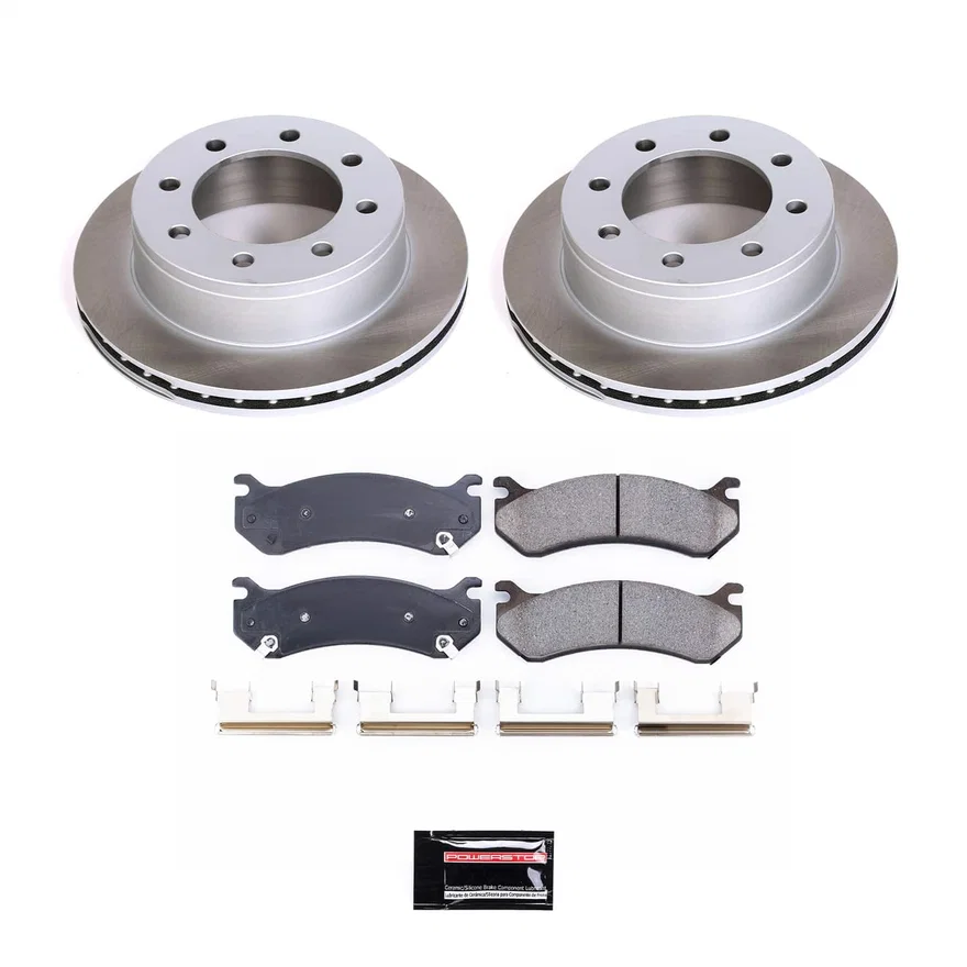Rear SEMI-COATED ROTOR KIT