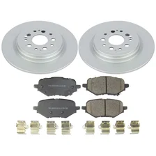 Rear Z17 COATED BRAKE KIT for Honda Clarity image 2