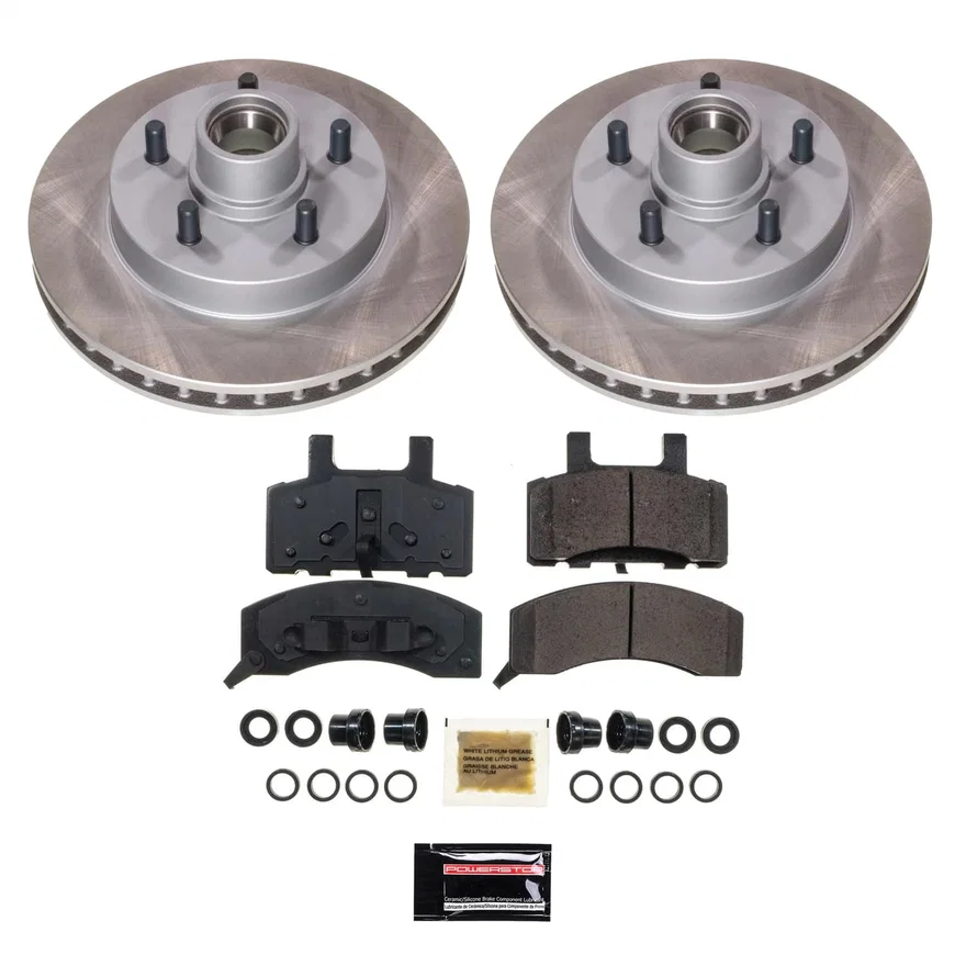 Front SEMI-COATED ROTOR KIT