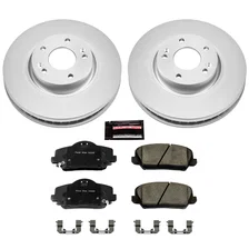 Front Z17 COATED BRAKE KIT for Kia image 2