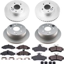 Front and Rear Z17 COATED BRAKE KIT for Pontiac GTO image 2
