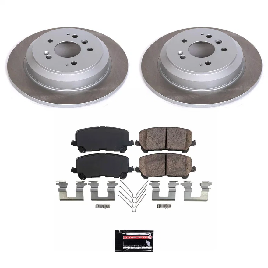 Rear SEMI-COATED ROTOR KIT for Honda