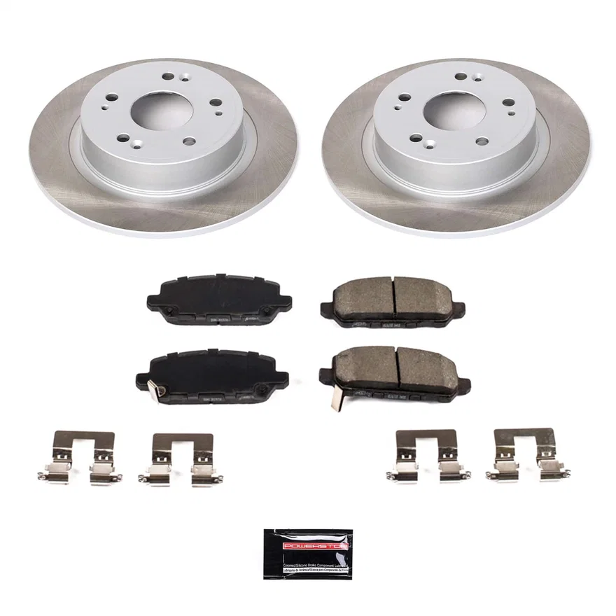 Rear SEMI-COATED ROTOR KIT for Honda HR-V