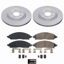 Front Z17 COATED BRAKE KIT for Chrysler Pacifica image 1