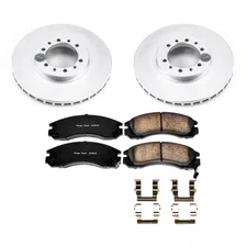 Front Z17 COATED BRAKE KIT for Mitsubishi image 2
