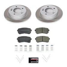 Rear SEMI-COATED ROTOR KIT for Kia Seltos image 1