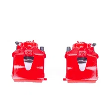 Front RED CALIPER PAIR for Volkswagen image 2