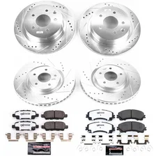 Front and Rear Z26 STREET BRAKE KIT for Nissan Rogue image 2
