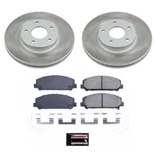 Front SEMI-COATED ROTOR KIT for Nissan image 1