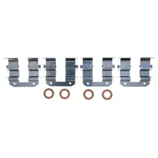 Rear RED CALIPER PAIR W/BRKT for Kia image 7