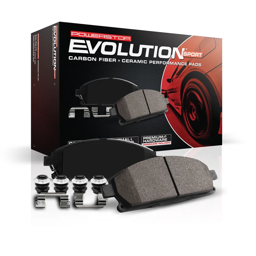 Front Z23 EVO SPORT PAD W/HDW for Porsche