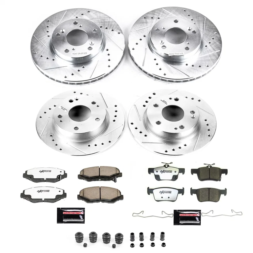 Front and Rear Z26 STREET BRAKE KIT for Honda Civic
