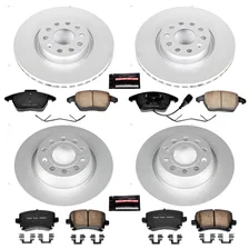 Front and Rear Z23 COATED BRAKE KIT for Volkswagen image 2