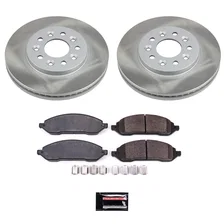 Front SEMI-COATED ROTOR KIT image 1