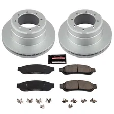 Rear Z17 COATED BRAKE KIT for Ford image 2