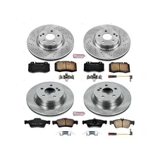 Front and Rear AUTOSPECIALTY BRAKE KIT for Mercedes-Benz E550 image 2