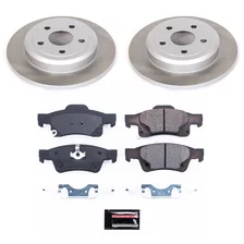 Rear SEMI-COATED ROTOR KIT image 1