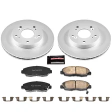 Front Z17 COATED BRAKE KIT for Honda Civic image 2