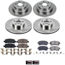 Front and Rear AUTOSPECIALTY BRAKE KIT for Subaru Impreza image 2