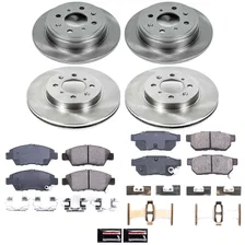 Front and Rear AUTOSPECIALTY BRAKE KIT for Honda Civic del Sol image 2