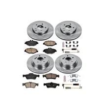 Front and Rear AUTOSPECIALTY BRAKE KIT for Mercedes-Benz E350 image 2