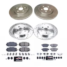 Front and Rear Z23 EVOLUTION BRAKE KIT for Toyota Prius Prime image 2