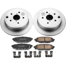 Rear Z17 COATED BRAKE KIT for Subaru WRX image 2