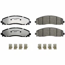 Rear Z47 MD and Fleet Carbon-Fiber Semi-Met Brake Pads with Hardware Kit for Ford image 1