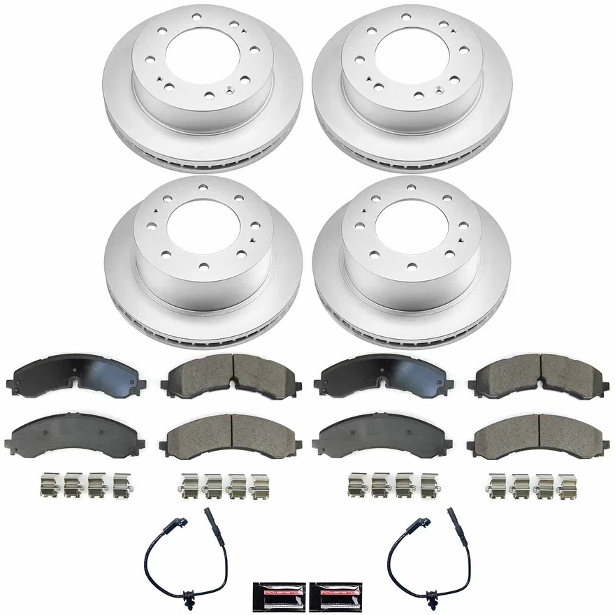 Front and Rear Z17 COATED BRAKE KIT