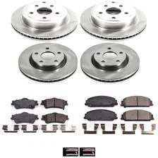 Front and Rear AUTOSPECIALTY BRAKE KIT for Pontiac G8 image 2