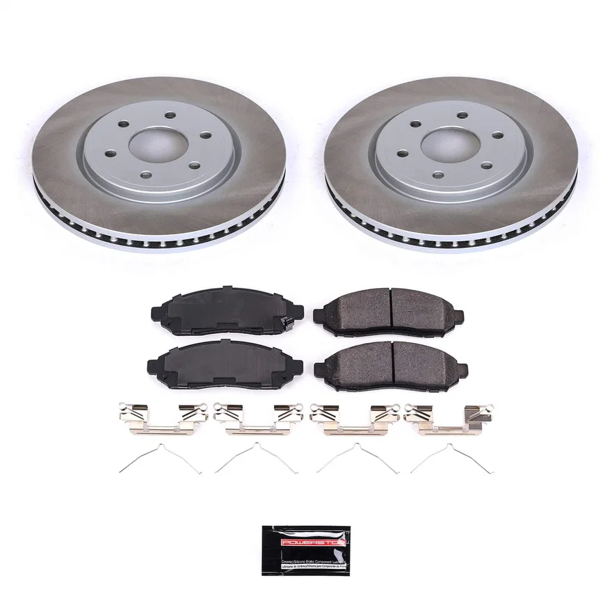 Front SEMI-COATED ROTOR KIT