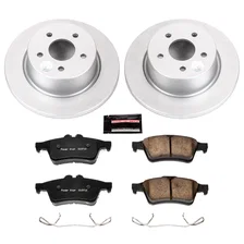 Rear Z17 COATED BRAKE KIT for Ford image 2