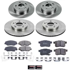 Front and Rear AUTOSPECIALTY BRAKE KIT for Honda Accord image 2