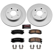 Rear Z17 COATED BRAKE KIT for Cadillac image 2