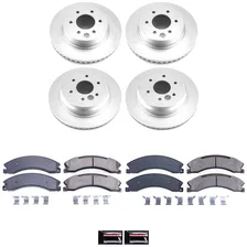 Front and Rear Z17 COATED BRAKE KIT for Nissan TITAN XD image 2