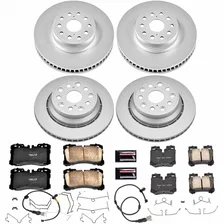 Front and Rear Z17 COATED BRAKE KIT for Lexus LS460 image 2