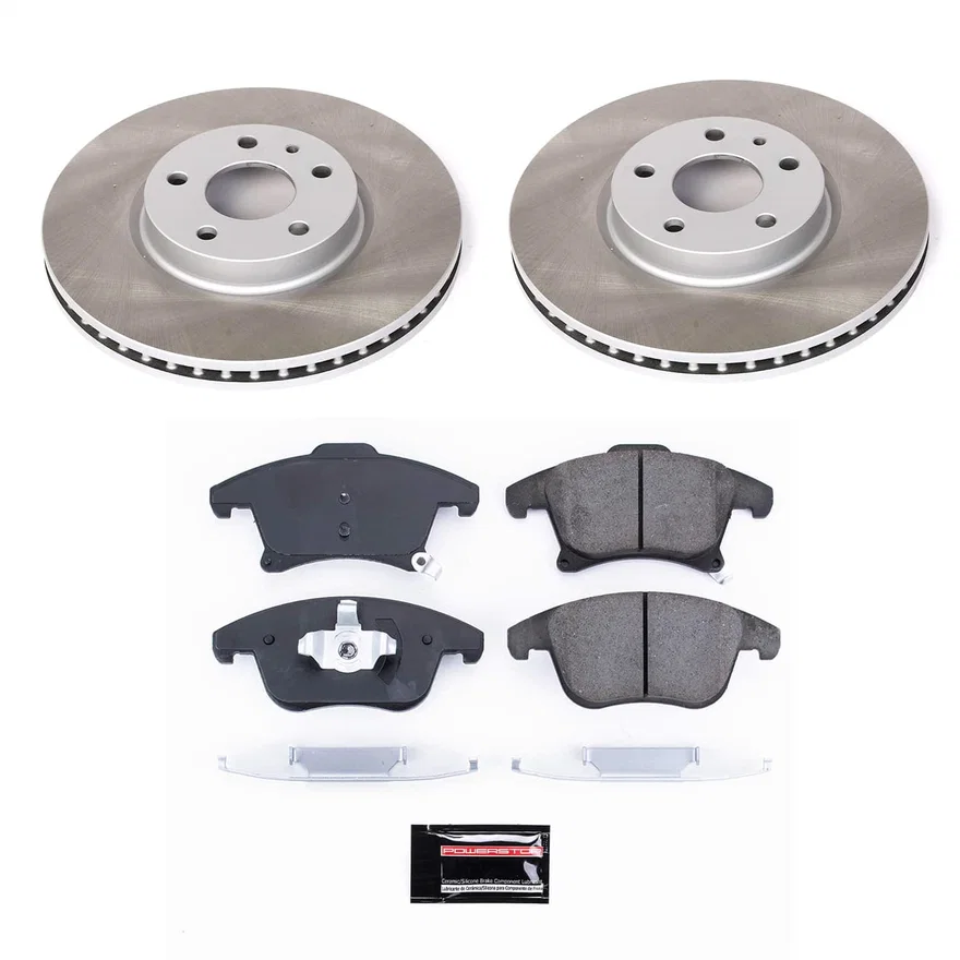 Front SEMI-COATED ROTOR KIT