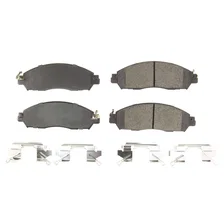 Front Z17 EVO CERAMIC PAD W/HDW for Nissan LEAF image 2