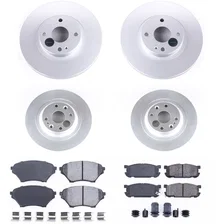 Front and Rear Z17 COATED BRAKE KIT for Mazda Miata image 2