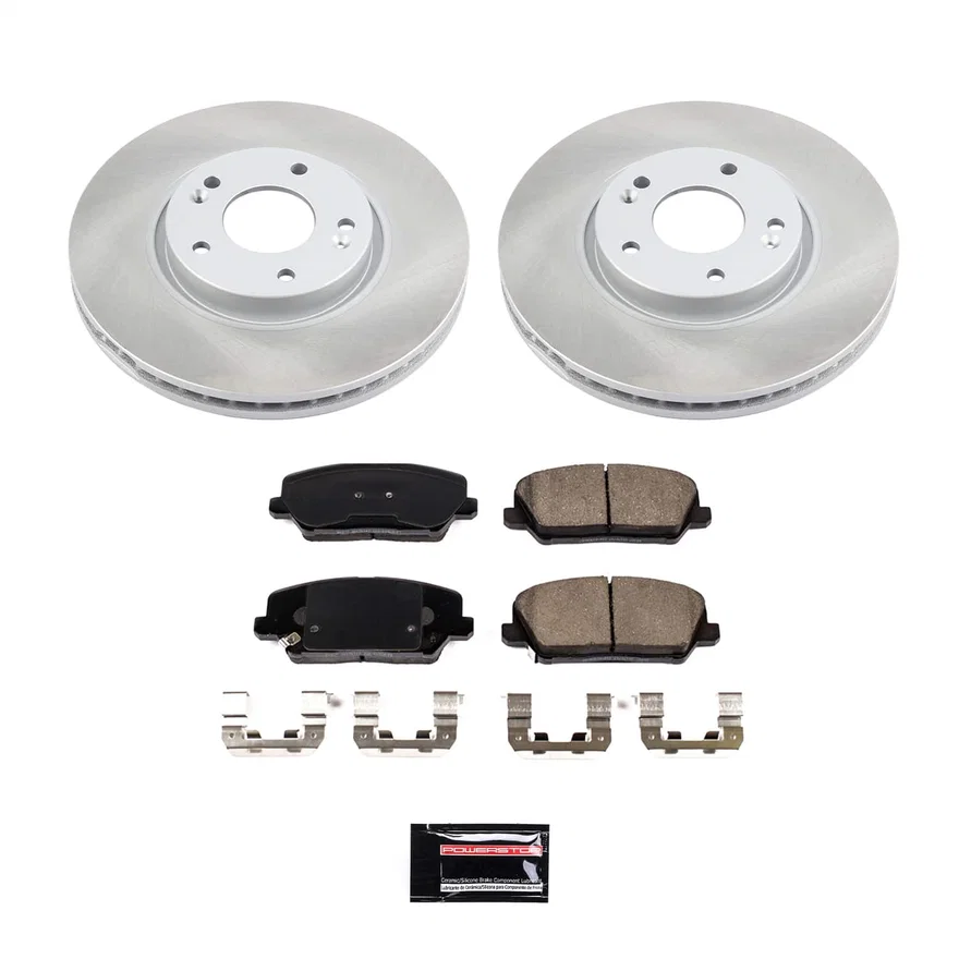 Front SEMI-COATED ROTOR KIT